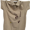 Cotton piquÃ© polo shirt for men of the Gran Paradiso National Park