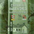 Carta della Valle dell'Orco - Parco Nazionale Gran Paradiso (scala 1:20.000)