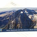 Cartolina Corno Grande e ghiacciaio del Calderone