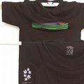 T-shirt uomo nera "Alte Vette" - Leontopodium nivale