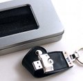 USB Pen Drive 4GB - Personalized Key-ring of Gran Sasso e Monti della Laga National Park (color: black)