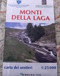 Carta dei sentieri dei Monti della Laga