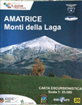 Wanderkarte Amatrice und Monti della Laga