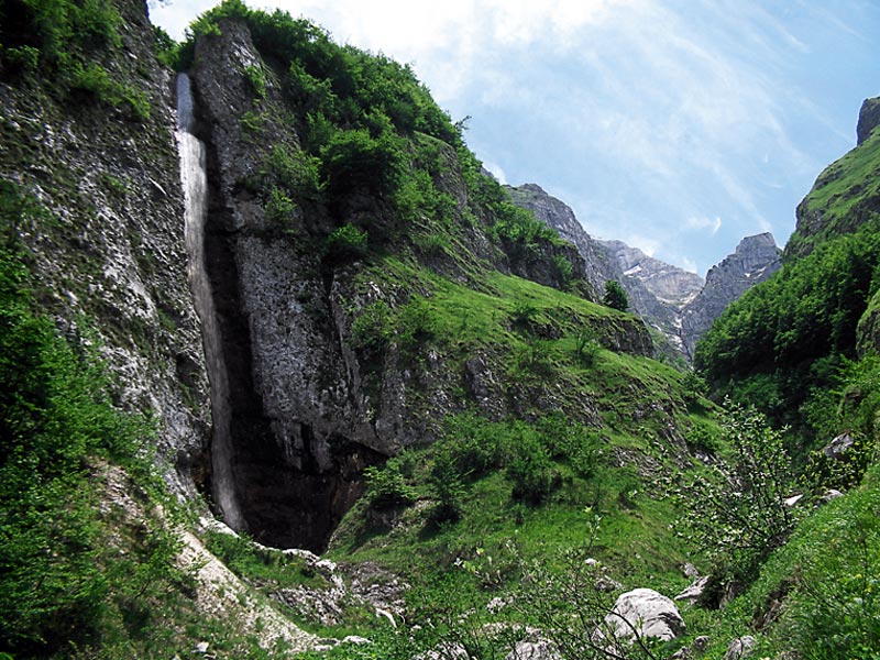 Sfischia Wasserfall