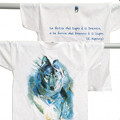 T-shirt Lupo di Maja - adulto e bambino, colore bianco