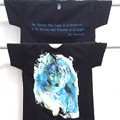 T-shirt Lupo di Maja - adulto e bambino, colore nero