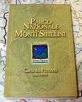 Map of Paths Monti Sibillini National Park - scale 1:40.000