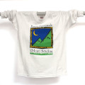 T-Shirt bimbo manica lunga colore bianco del Parco Nazionale dei Monti Sibillini