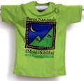 T-Shirt bimbo colore verde mela del Parco Nazionale dei Monti Sibillini