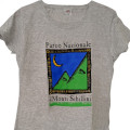 T-Shirt donna colore grigio del Parco Nazionale dei Monti Sibillini