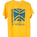 Gelbes T-Shirt aus Fairtrade-Baumwolle Nationalpark Val Grande