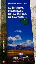 Cartina turistica - La Riserva Naturale della Rocca di Cavour