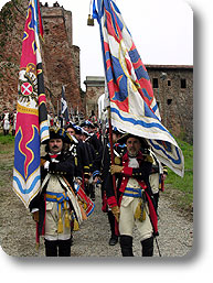 Rievocazione storica alla Fortezza di Verrua