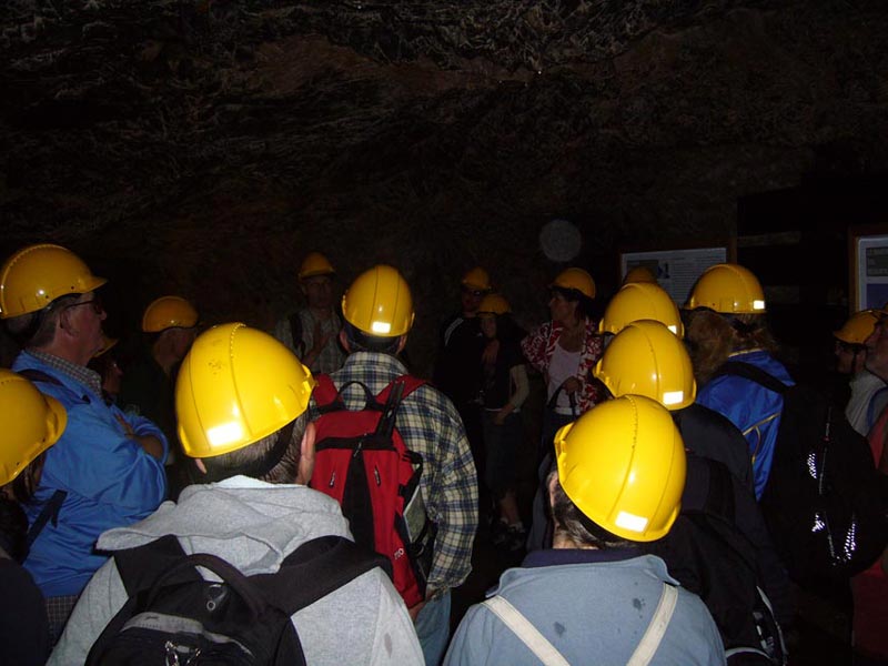 Hikers in the Mine