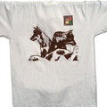 T-Shirt Lupi, colore bianco Parco Sirente - Velino