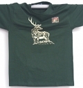 T-Shirt mit Hirsch, Parco Sirente - Velino
