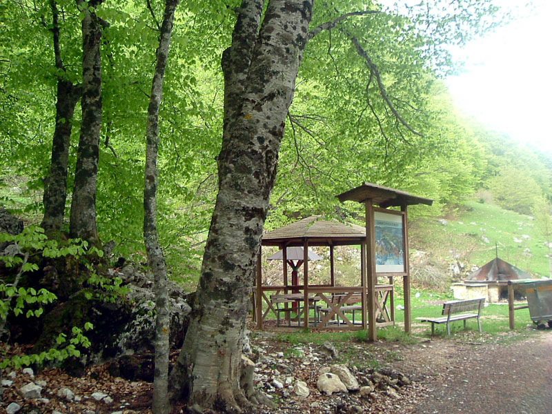 Informationsbüros des Regionalparks Sirente Velino