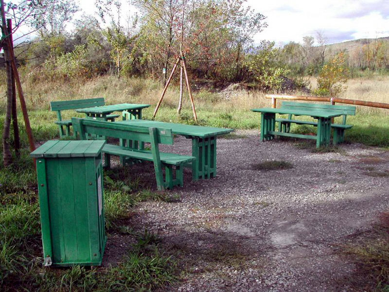 Picnic area for people with disabilities