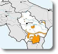 Interactive map Basilicata