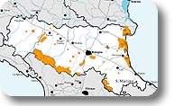 Interactive map Emilia-Romagna