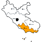 Latina Province map