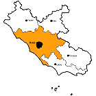 Rome Province map
