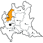 Como Province map