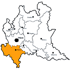 Pavia Province map