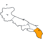 Lecce Province map
