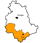 Terni Province map