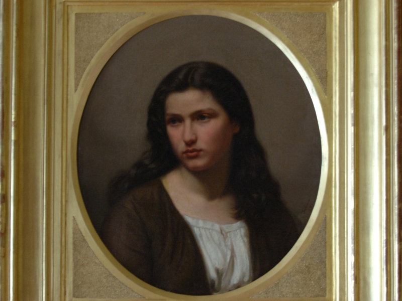 Giacomo Falcione, Virginia, 1866 circa, olio su tela