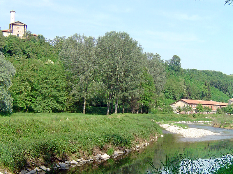 River Olona near Lonate Ceppino
