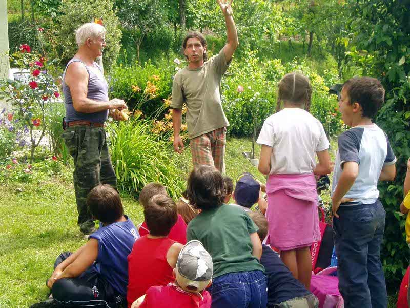 Education environnementale avec les Guides du Parc