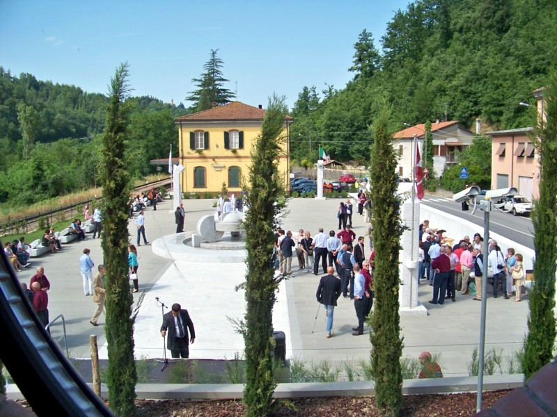 View of Piazza dei Parchi from above