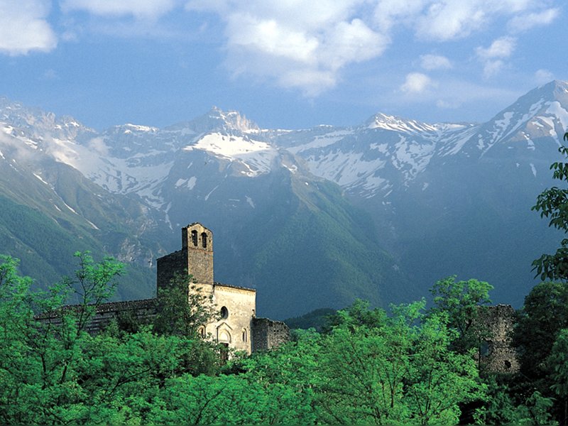 Touristische Route im Bezirk Valle Siciliana 