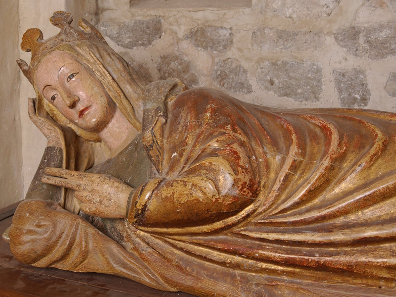 Madonna aus Holz in Assergi