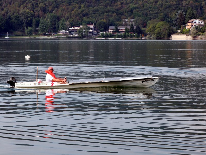 International Solar Boat Race on Lago Grande Avigliana