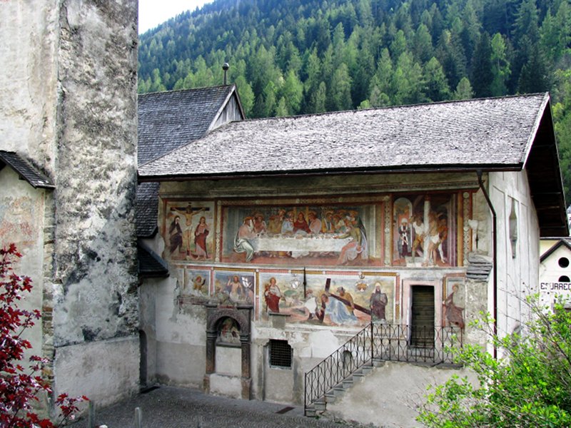 The churches frescoed by Baschenis