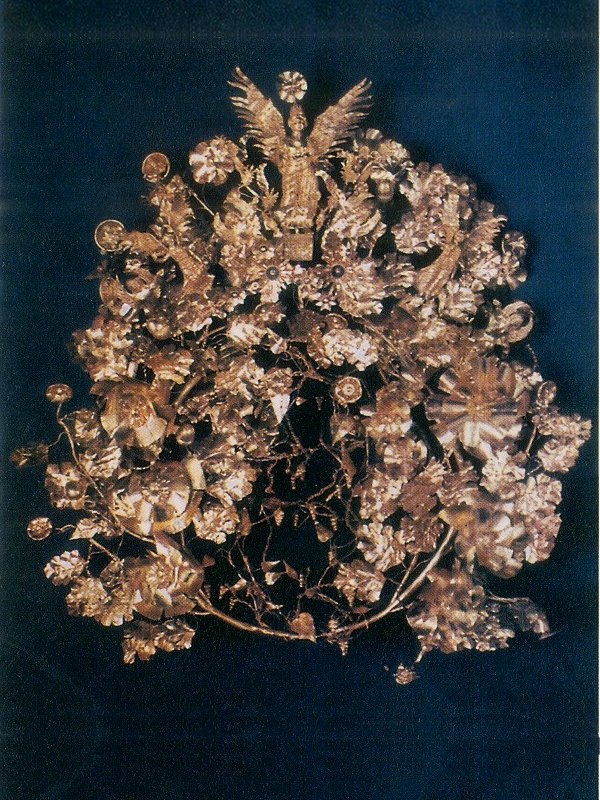 Monaco di Baviera, Antikensammlungen: corona d'oro di Critonio
