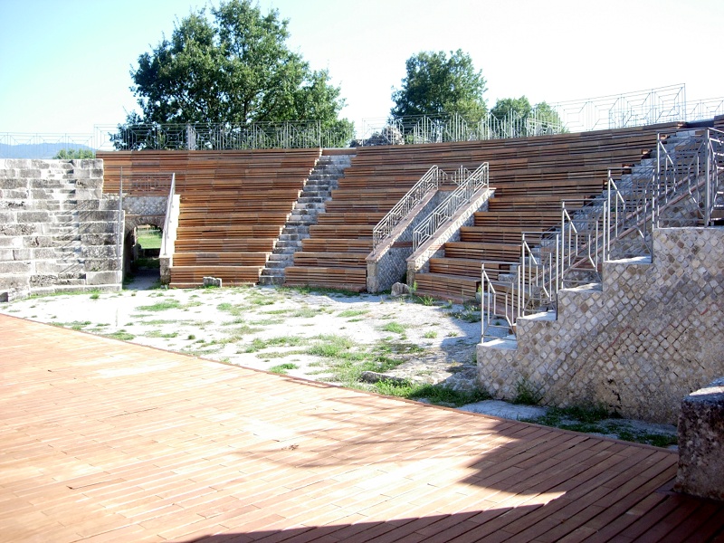 The Roman theater of Grumentum