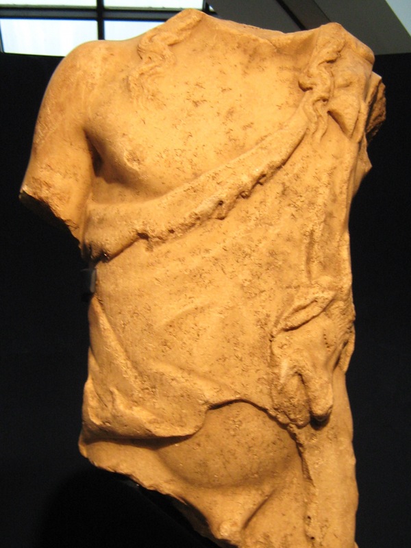 Marble bust of Dionysus