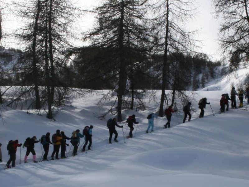 Snowshoeing in Valle dell'Angelo (Monesi)