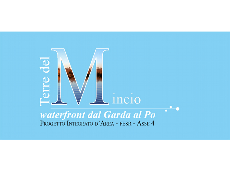 Logo of the Project 'The Lands of Mincio - Waterfront from Garda Lake to River Po'
