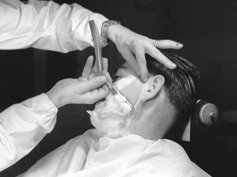 Ancient professions: barber
