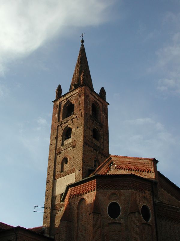 San Domenico belltower in Carmagnola