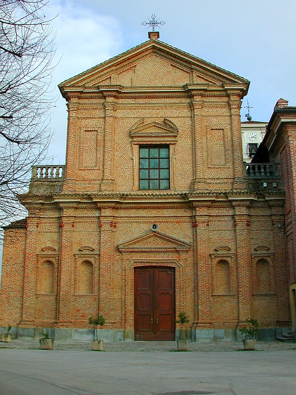 Church of Casanova Abbey in Carmagnola