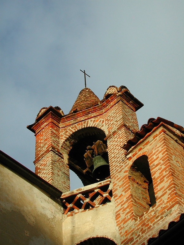 Litte bell tower in Carmagnola