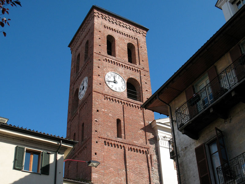 Il campanile dell'Abbazia di Pulcherada