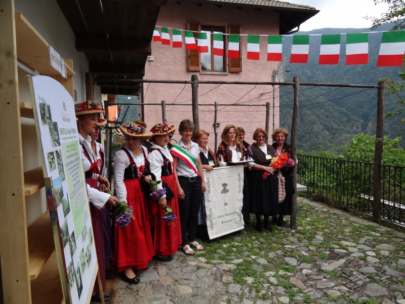 Inauguration de l'auberge de jeunesse de Cicogna (Cossogno)