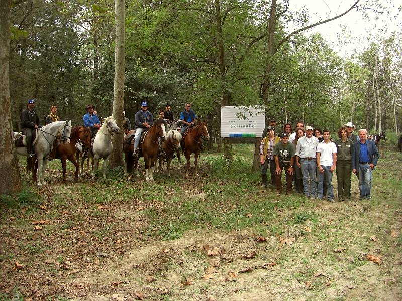 On Foot and on Horseback in the Reserve Baraccone in Brusasco